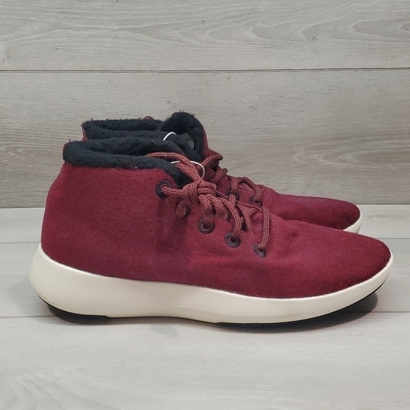 Allbirds Mens Wool Runner Up Mizzle Fluff High Top Sneakers Shoes sz 12 main image 7